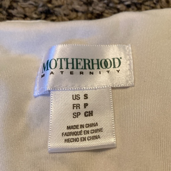 White Lace Motherhood Maternity Tank - Picture 2 of 2